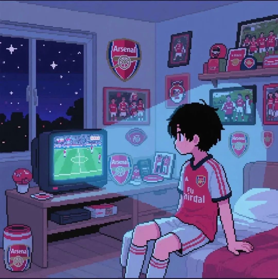 足球像素风头像